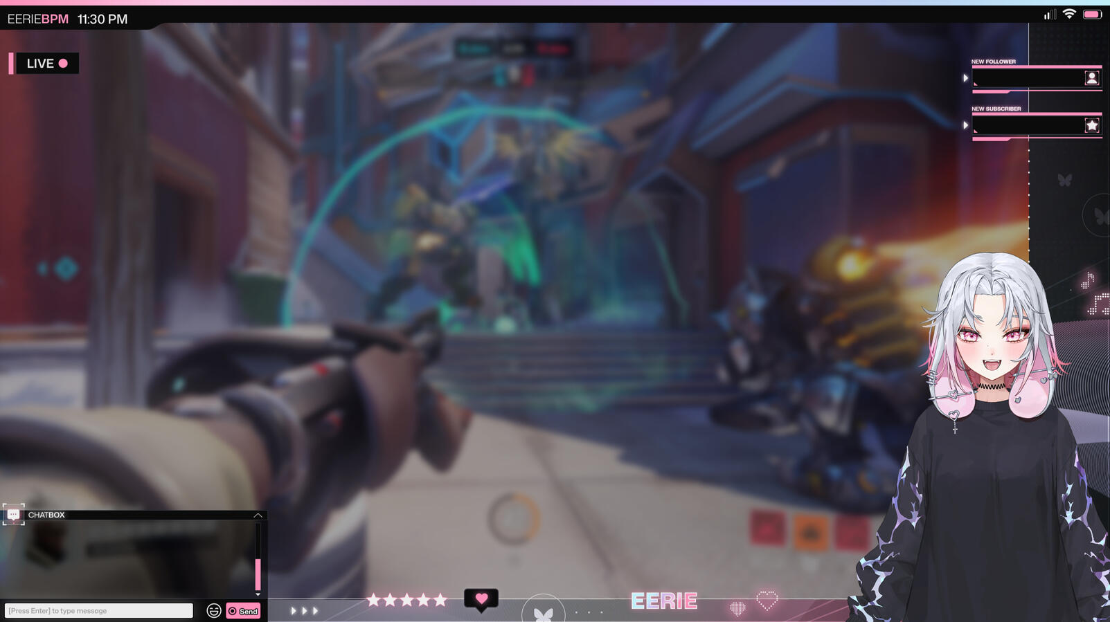 Gaming overlay [eeriebpm 2026]